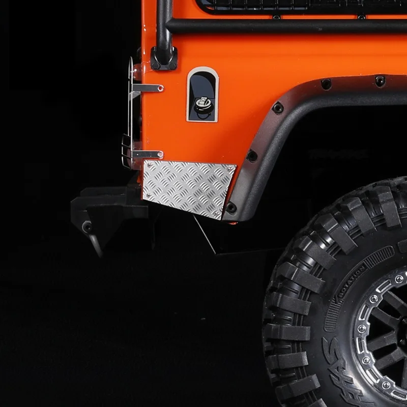 Hdrc Shell Side Skirt Skateboard Tail Skateboard Body Anti-scratch Board, Suitable For 1/10 Rc Car Traxxas Trx-4 Trx4 Defender