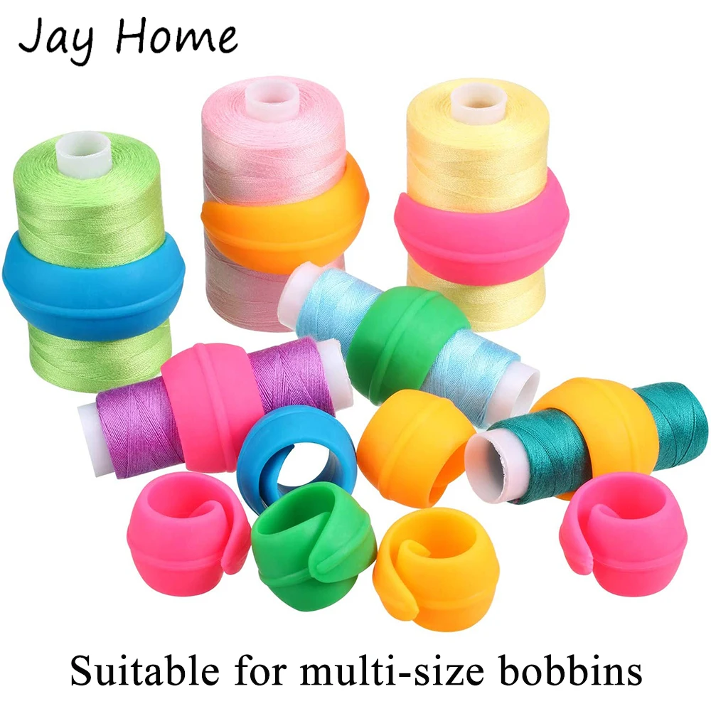 5-20Pcs Sewing Embroidery Bobbin Thread Holder Thread Bobbin Clips Thread Spool Huggers for Embroidery Quilting Sewing Tools