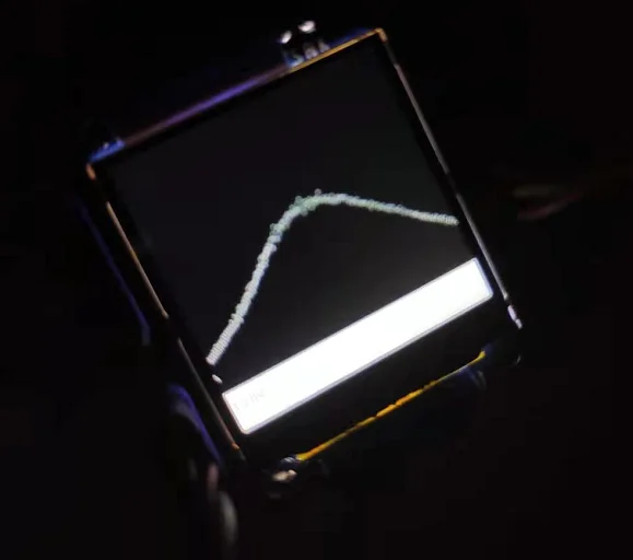 TCD1304 مجلس التنمية الخطي صفيف CCD وحدة LCD زر المنفذ التسلسلي إيثرنت نقل عالية السرعة التكيف التعرض