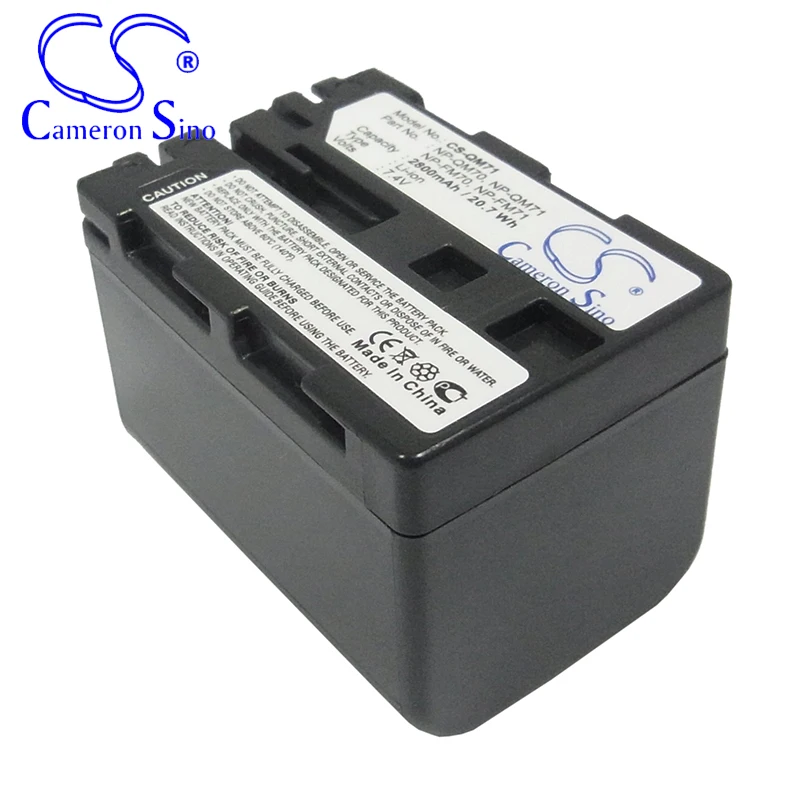 CameronSino – batterie pour Sony CCD-TRV108 CCD-TRV118 CCD-TRV128 CCD-TRV138 CCD-TRV308, convient aux Batteries d'appareil photo numérique Sony NP-QM71