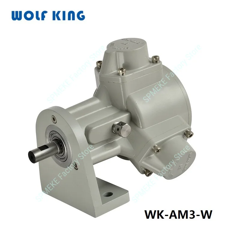 Wolfking 0.16HP Piston Type Pneumatic Motor,0.25HP Air Powered Motor Big Power Forward Motor, 0.5HP Pneumatic  Motor