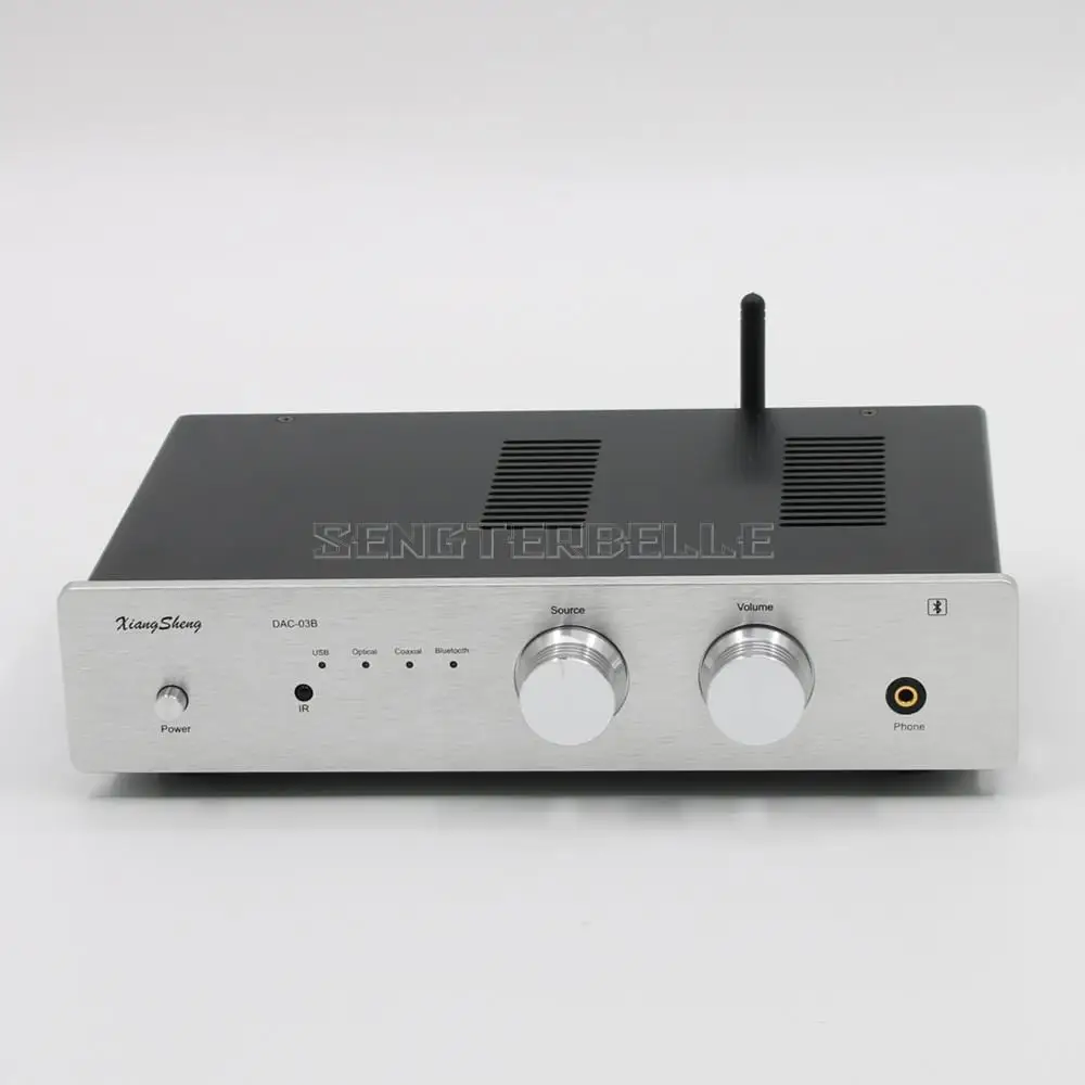 Finished DAC-03 Tube Audio DAC A/D Converter PCM1794A SA9023 USB Bluetooth Remote Control Decoder