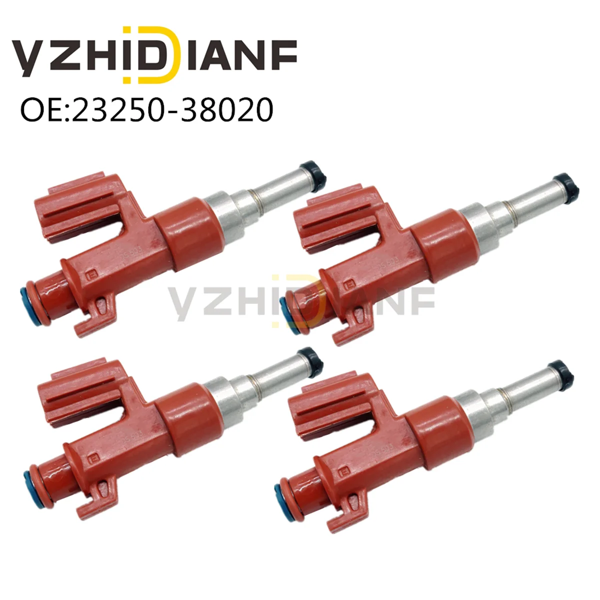 4x NEW OE 0740 NOZZLE INJECTOR-(12P) 23250-38020 23209-38020 FJ984 4G2136 for LEXUS- Fast delivery Car accesssories High quality