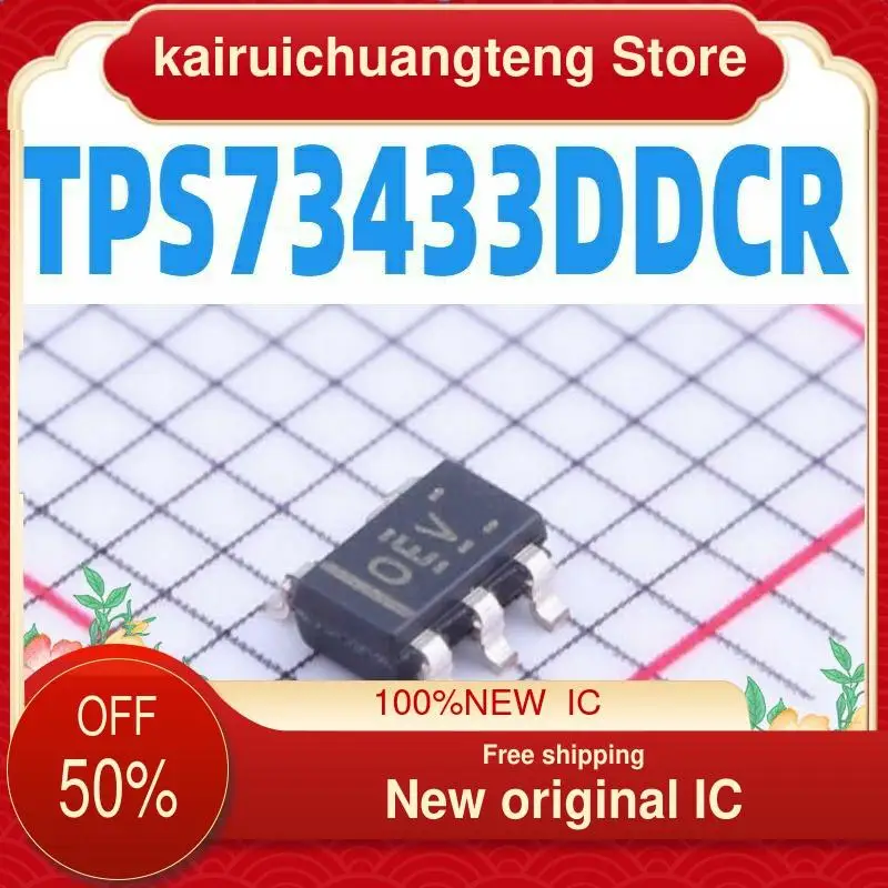 10PCS TPS73433DDCR TPS73433 OEV  SOT23-5 New original IC