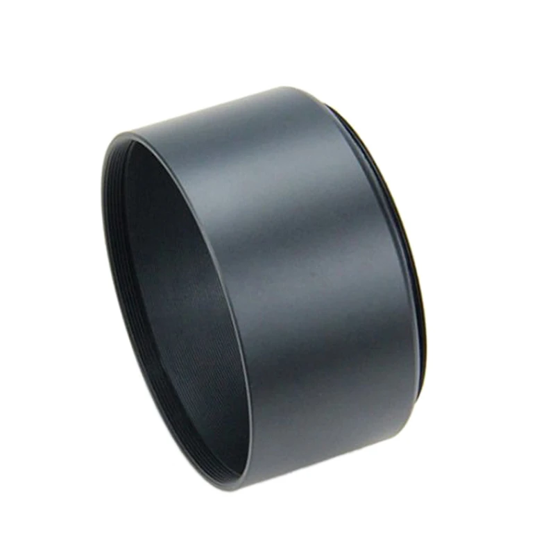 Cubierta de lente de Metal de 37mm, 39mm, 40,5mm, 43mm, 46mm, 82mm de largo para canon, nikon, pentax, sony, olympus