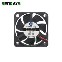 5020 DC 5V 12V 24V wentylator chłodzący 50MM 50x50x50x0mm chłodzenie CPU do komputera wentylator zasilający do drukarki 3D XH2.54 2Pin