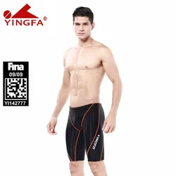 Yingfa FINA Jammer Waterproof Chlorine Resistant Competitive Swimwear Kids Boys Swim Briefs Racing Competion Swimsuits