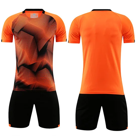 Children Gradient Soccer Jerseys Men Sports Sets Customized Footballer Uniforms Futbol Training Suit Football Team Training Wear