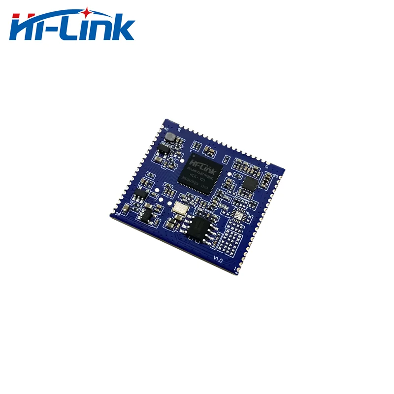 Free Shipping Hi-Link Hot Sale New HLK-V21 Dual-mic Noise Reduction IOT Module Voice Control Smart Home