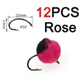12pcs Rose