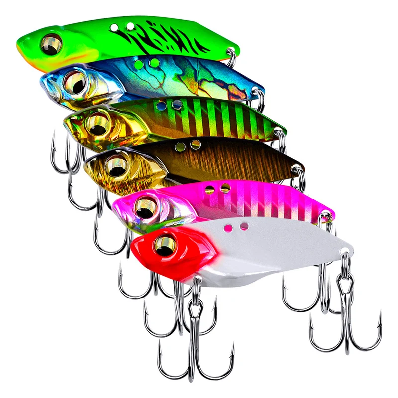 The Time brand metal vib blade lure 5g/7g/10g/15g sinking vibration baits artificial vibe for bass pike perch fishing