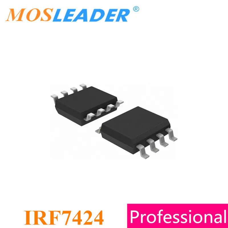 Mosleader IRF7424 SOP8 100PCS 1000PCS IRF7424PBF IRF7424TRPBF P-Channel 30V 11A High quality
