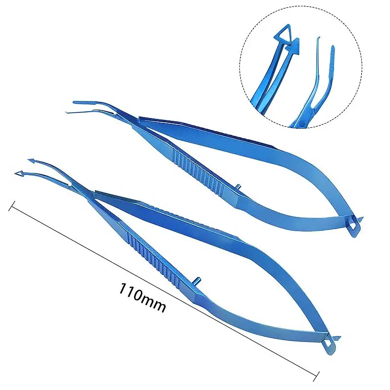 ophthalmic Forceps Nucleus Bisector/Vectis Forceps Titanium veterinary ophthalmic instruments