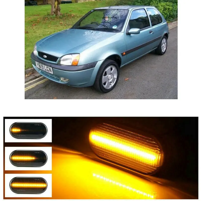 

Side Marker turn signal Light For Ford Fiesta 2001.11~ CANBUS plug and play