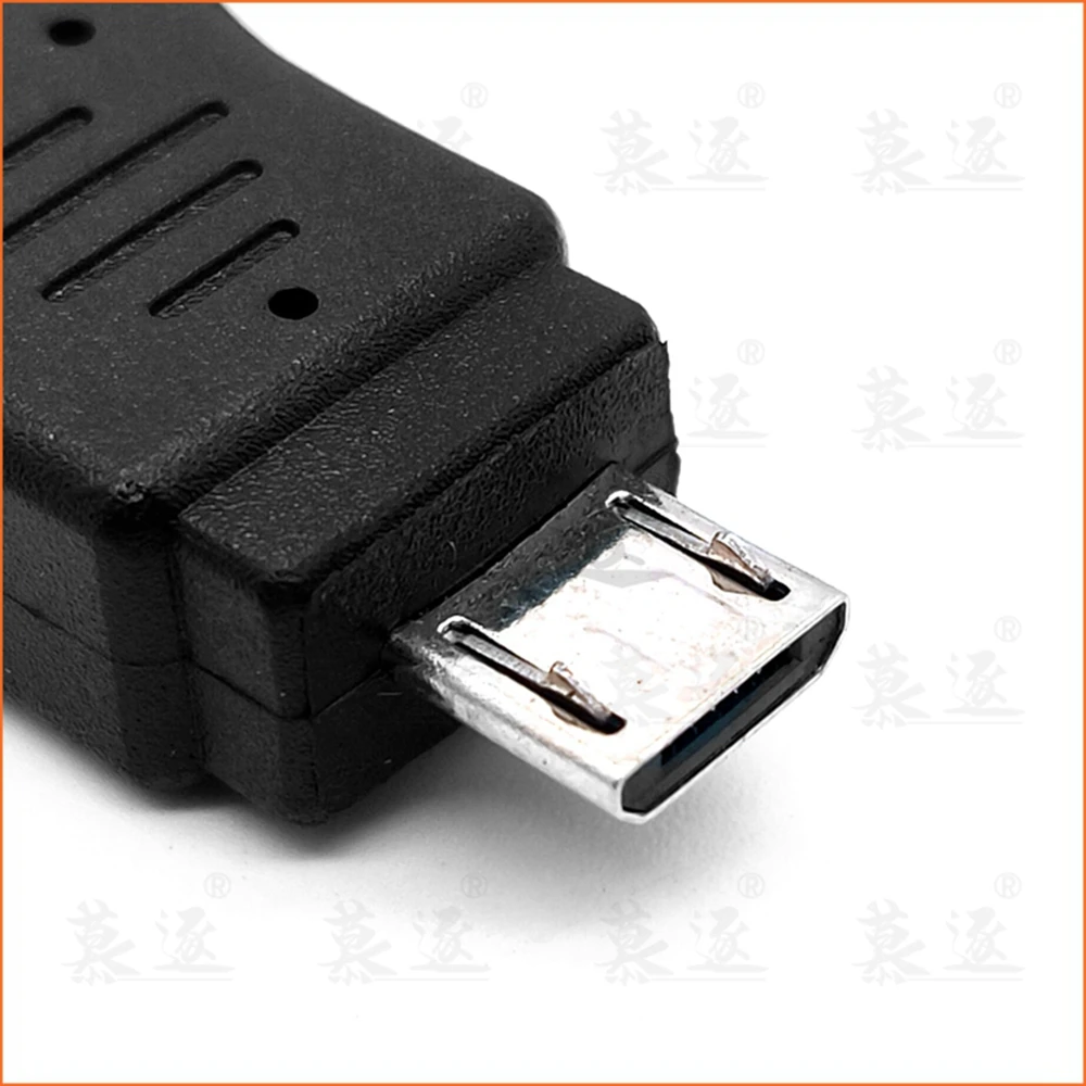 최신 USB to 마이크로 5핀 USB 어댑터 컨버터 USB 2.0 A 타입(수) - 마이크로 B 타입 데이터 및 충전 케이블 어댑터