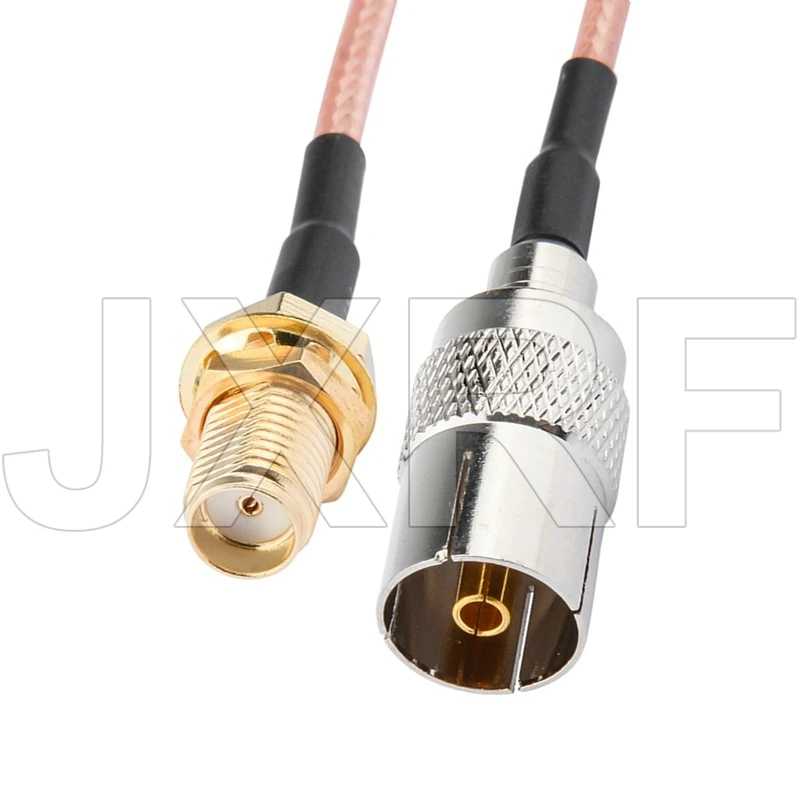 SMA Male Female to TV IEC PAL DVB-T RF Coaxial cable TV to SMA RG316 Pigtail cable