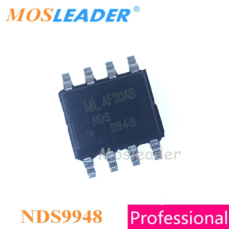 Mosleader NDS9948 SOP8 100PCS 1000PCS 9948 Dual P-Channel 60V Chinese High quality