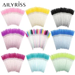 25 Pcs Disposable Eyelash Brushes Eyelashes Extension Tools Eyebrow Brush Mascara Wands Applicator Spoolers Eye Lashes Cosmetic