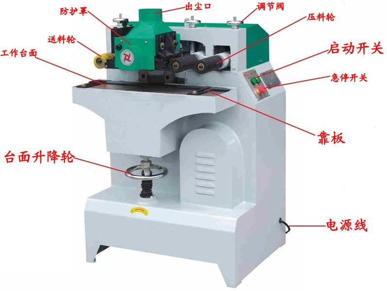 The Competitiveness price High effectiveness MB105 Model Automatic 4kw power wood texture wire machine for woodworking