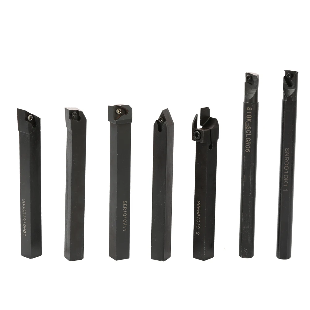 Imagem -05 - Cnc Metal Turning Tool Holder Torno Haste Boring Bar Torno Cortador Rod Titulares e Inserções mm 10 mm 12 mm 16 mm