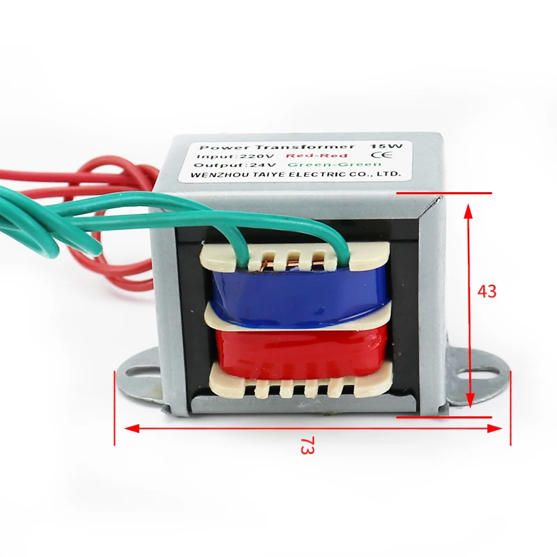 step down transformer AC220V to AC9V 12V 24V IE Power Transformer AC380V to AC24V 15W/VA Electronic Voltage Transformer