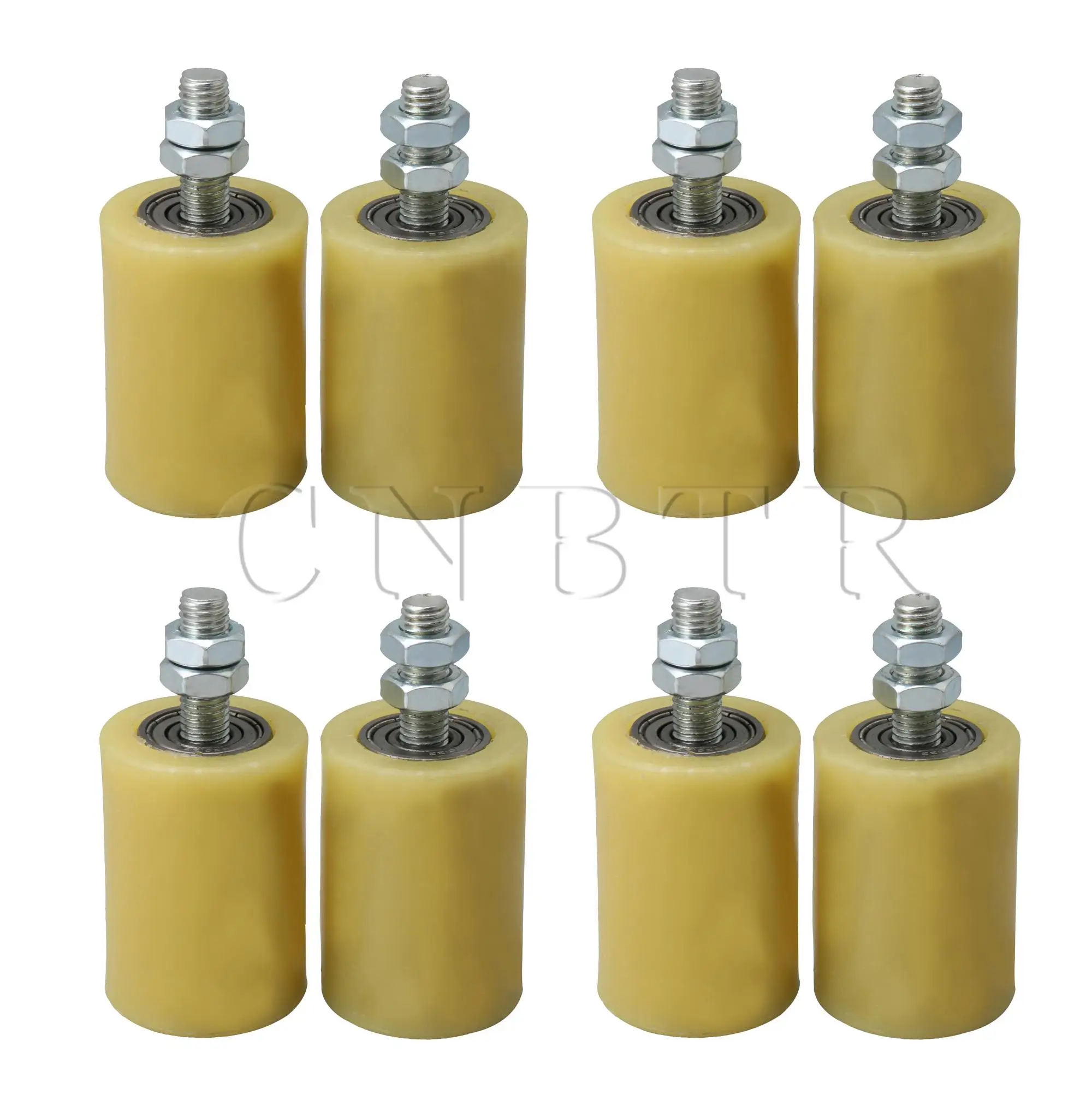 

CNBTR 8pcs Roller Wheel Replacement Parts 5x7cm for Industrial Accessories