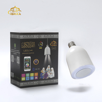 SQ-102 Bluetooth Speaker Bulb Player Lamp Wireless Speaker Night Light  APP Control Speaker المتحدث القرآن