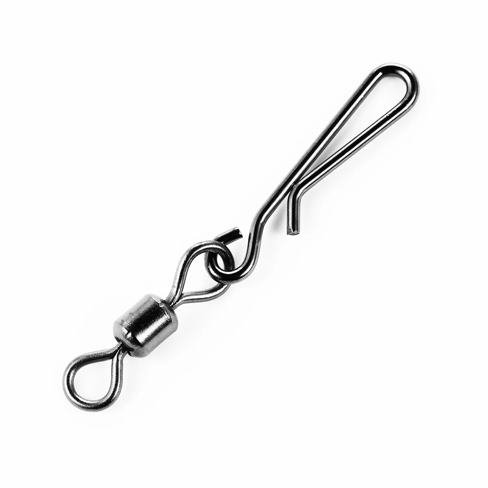 Anzuelos giratorios swivels para línea y señuelo – Acero sólido para carpa - imagen 5