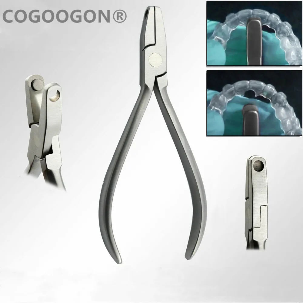 1Pcs Orthodontic Dental Pliers For Thermal Hole Forming Aligner Pinza Holes Punch