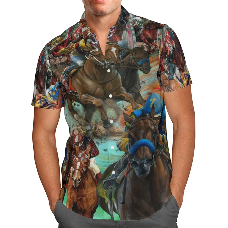 Hawaii Shirt Hawaiian beach Summer Dragon Printed 3d Men's Shirt Harajuku Tee hip hop shirts 22