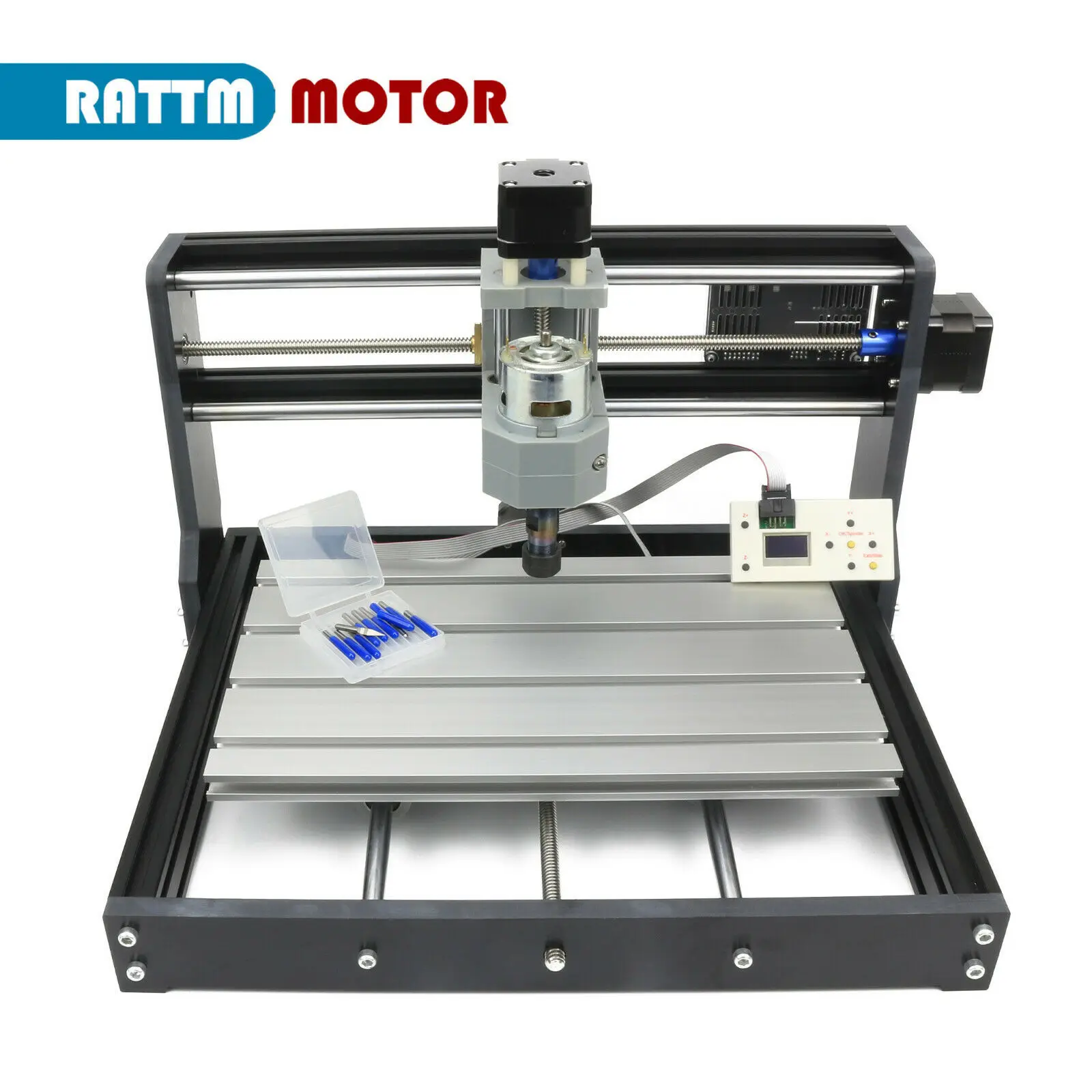 【EU/US Free】CNC 3018 Pro Laser Engraver Wood Router GRBL ER11 DIY Mini Engraving Machine for PCB PVC with Offline Controller