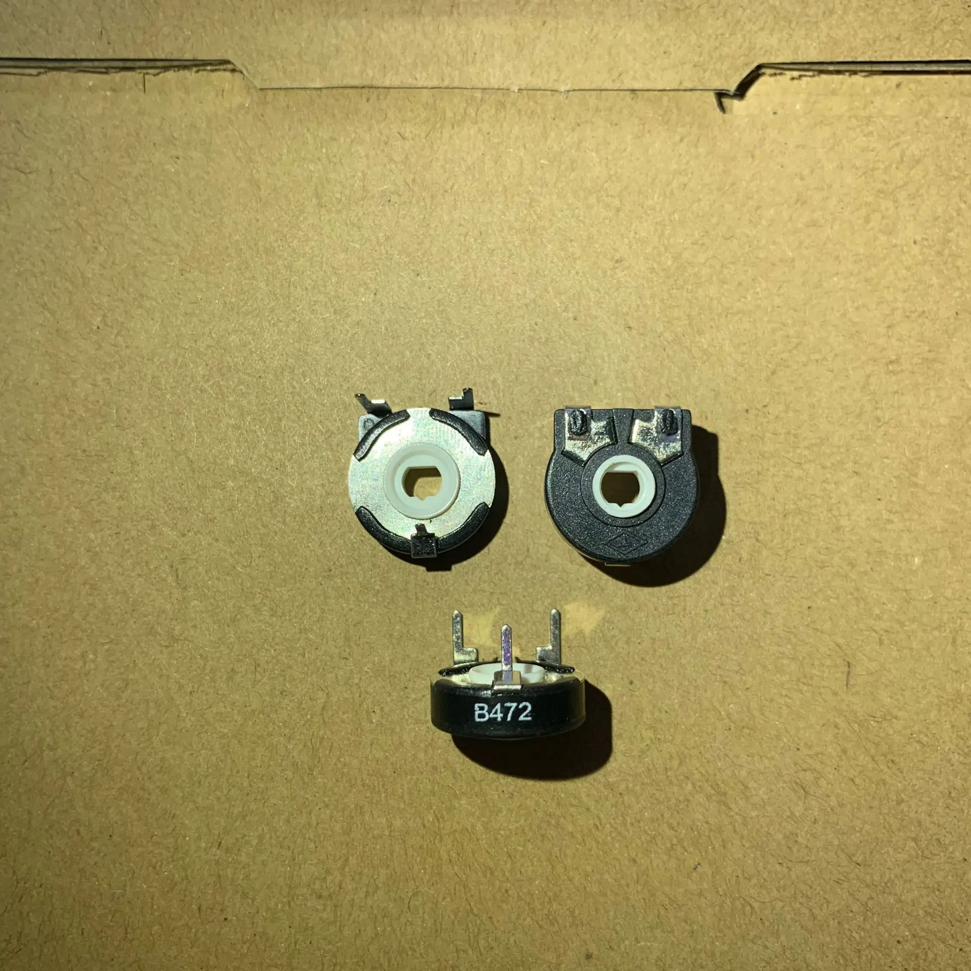 5pcs Imported Spanish PIHER adjustable potentiometer, PT15-4.7K horizontal oval hole