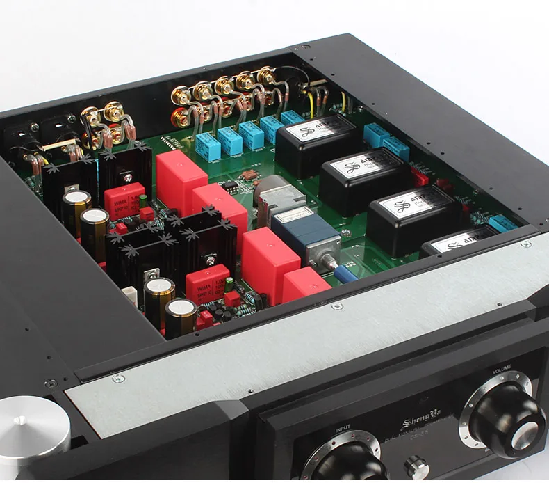 ShengYa CS-3.5 Fully Balanced Transistor Class A Pre Amplifier Pre AMP Pre-amplifier 2V HIFI Output Buffer 20Hz-20kHz±0.5Db