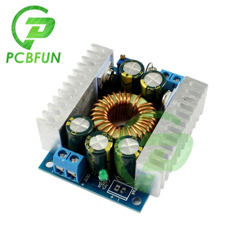 DC Car Power Supply Voltage Regulator Buck Converter 8A/100W 12A Max DC5-40V to 1.2-36V Step Down Volt Convert Adjustable Module