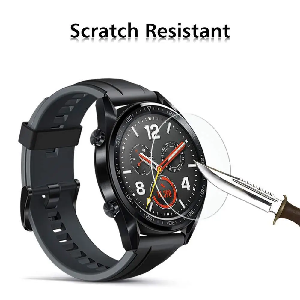 

For Huawei Watch GT Smart Watch HD Screen Protective Glass Anti-scratch Tempered Glass Screen Protector Smartwatch Accessories