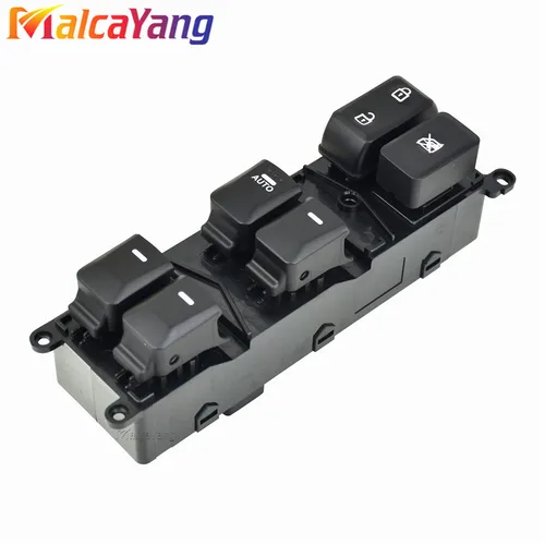 Imagen 2 del producto Botón de interruptor de Control de ventanilla eléctrica del lado de conducción delantera izquierda del coche de 16 pines para Kia Rio (4 puertas) 2012-2015 93570-1W155