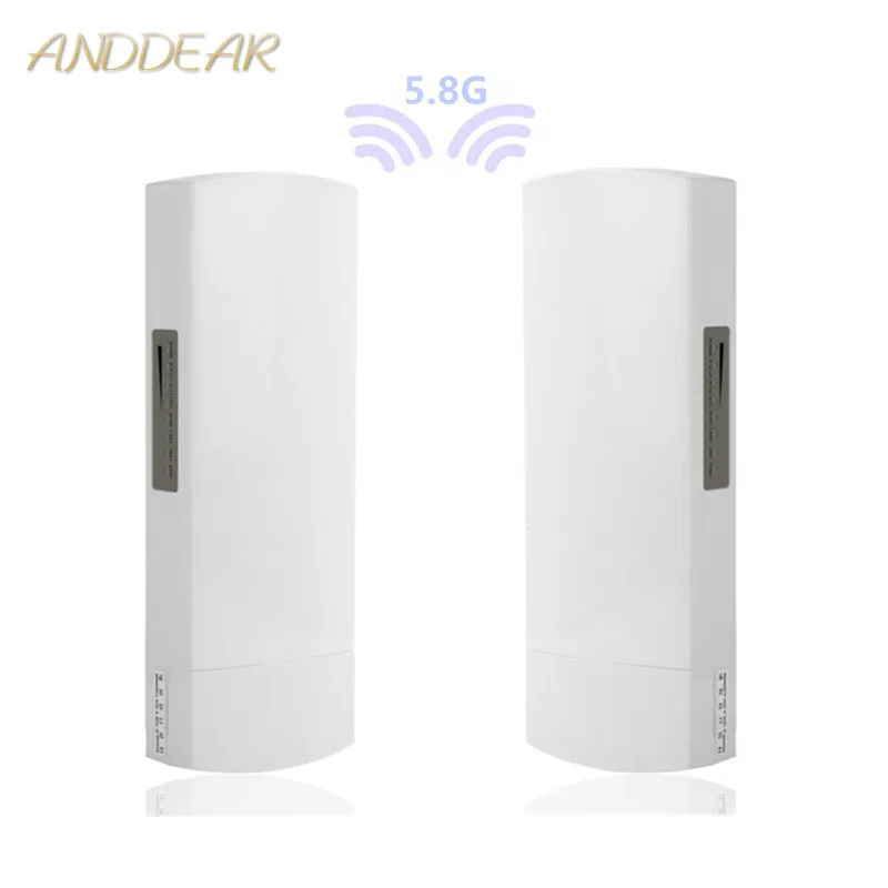 

2 pieces 1-3km 300 Mbit open router CPE 5.8G wireless access point router Wi-Fi bridge device wifi extender dual band repeater