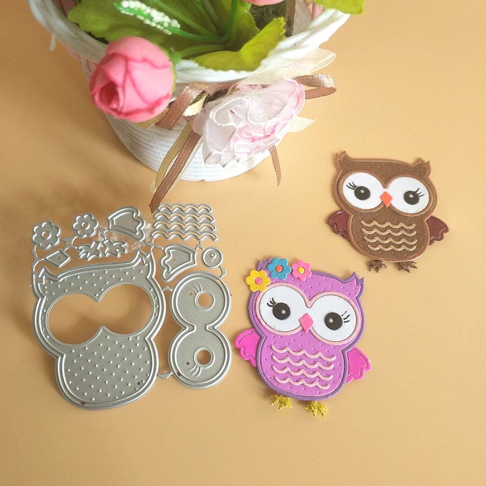 

New exquisite owlcutting dies DIY scrapbook, embossed card making, photo album decoration, handmade craft