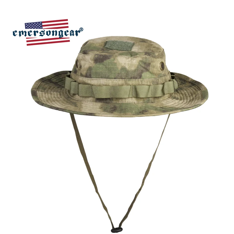 Emersongear Tactical Boonie Hat Sunproof Head Protective Cap Headwear Airsoft Hunting Outdoor Sports Hiking Fishing Climb Nylon