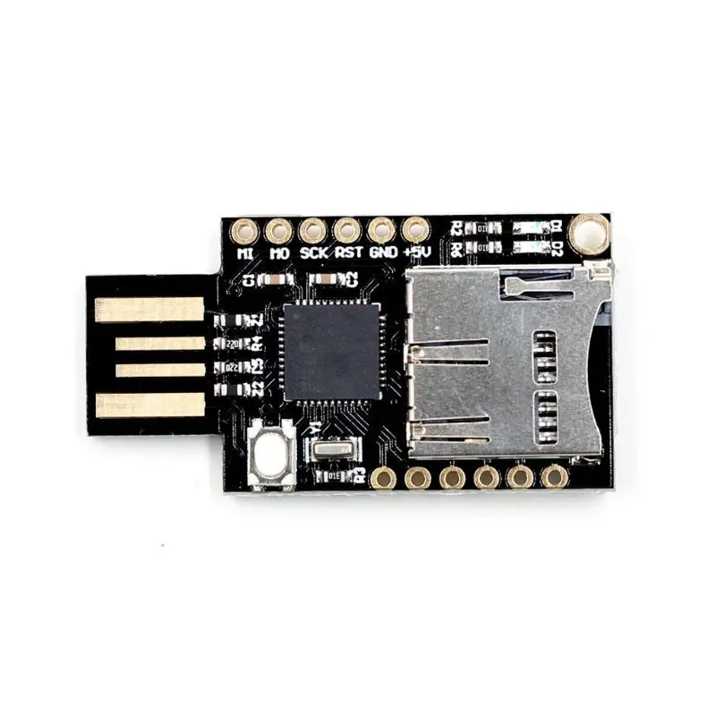 2023 New CJMCU TF MicroSD Card Slot Memory Badusb USB Virtual Keyboard ATMEGA32U4 Module for Leonardo for R3