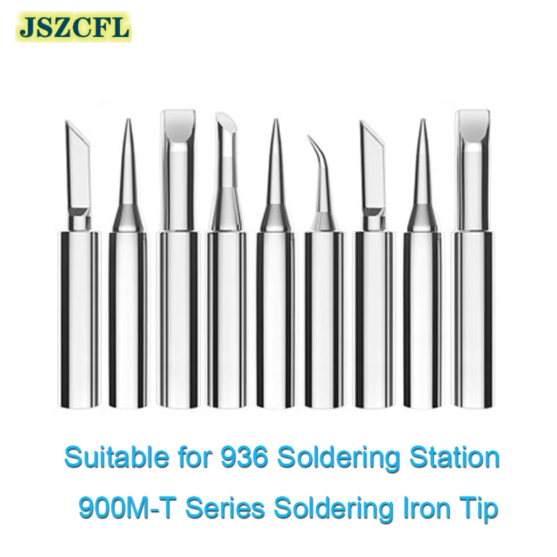 

5/7PCS 900M-T Soldering Iron Tips 900M-T-K 900M-T-B 900M-T-I Welding Tools Soldering Tip for 936 Soldering Station Rapid Heating