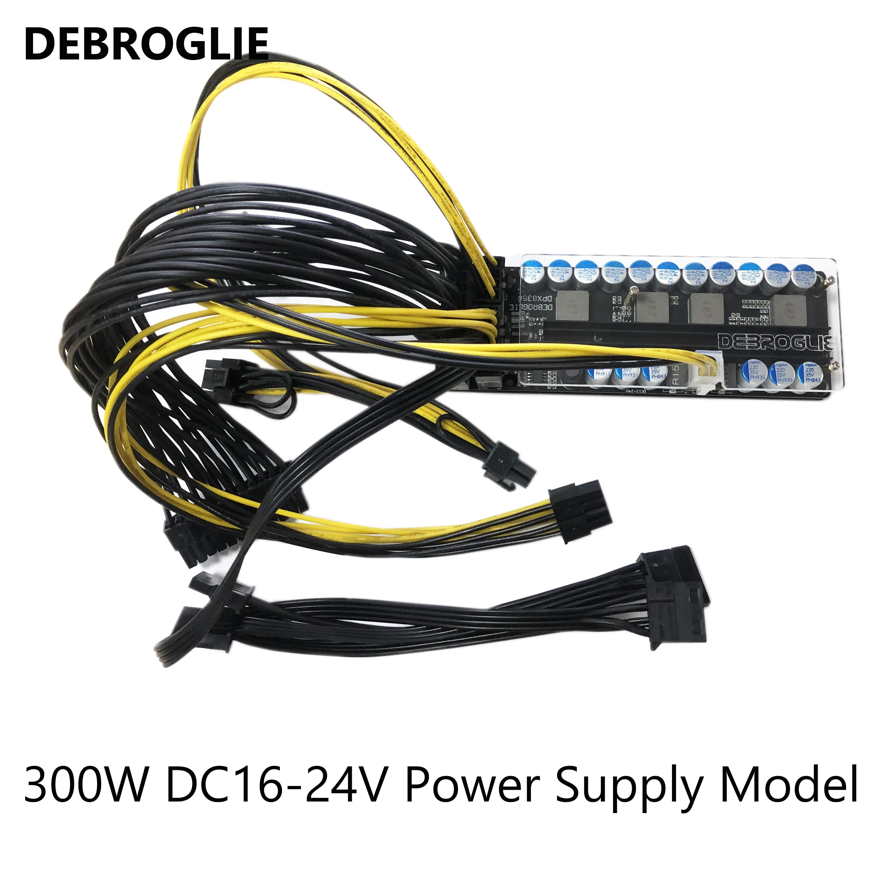 16-24V Wide Voltage 300W-DC-ATX DC 74*50mm Peak Pico ATX Switch PSU 24pin MINI ATX PC Power Supply For Computer 16V-24V DPX8350