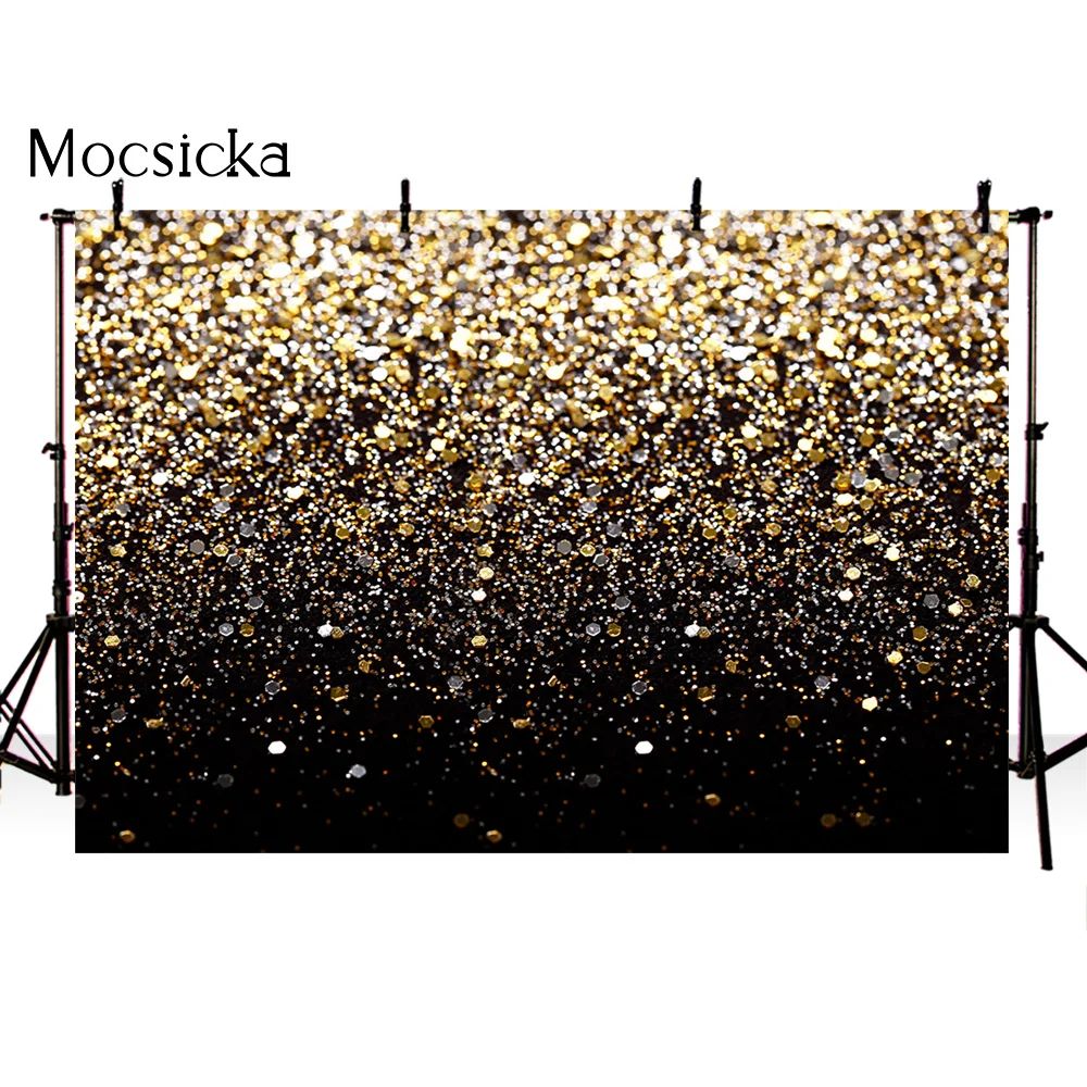 사진용 크리스마스 트리 겨울 눈 배경, 보케 반짝이 파티 장식, 선물 양말 사진 배경, 스튜디오 포토콜