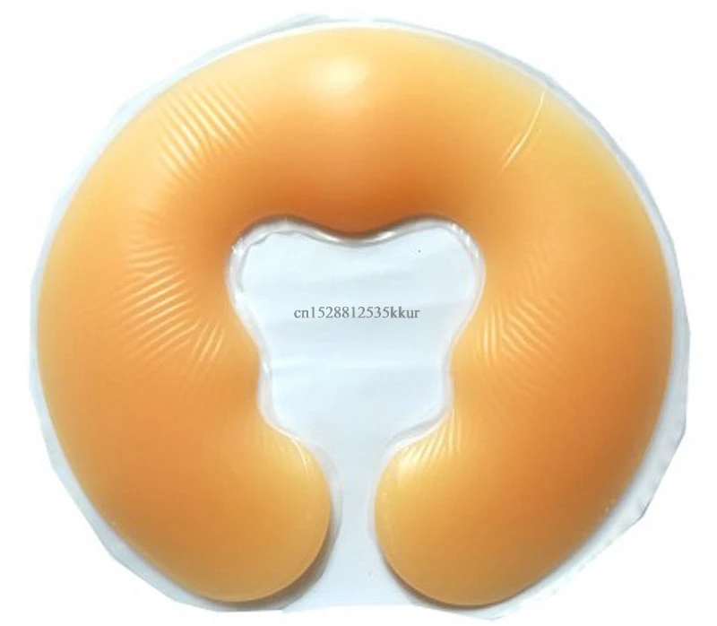 Silicone Massage Table Cradle Face Down Pillow Head Rest Cushion Beauty Pad