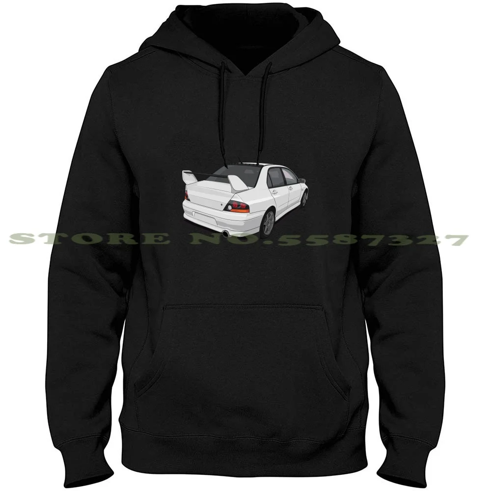 Mitsubishi Lancer Evo 8 White Hoodies Sweatshirt For Men Women Mitsubishi Lancer Evo Evolution Evo7 Evo8 Jdm Tuner Rally Import