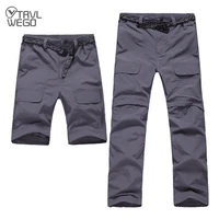 TRVLWEGO, pantalones militares de verano para hombre, pantalones para senderismo, pesca, Camping, secado rápido, tela fina a prueba de rayos ultravioleta, pierna desmontable