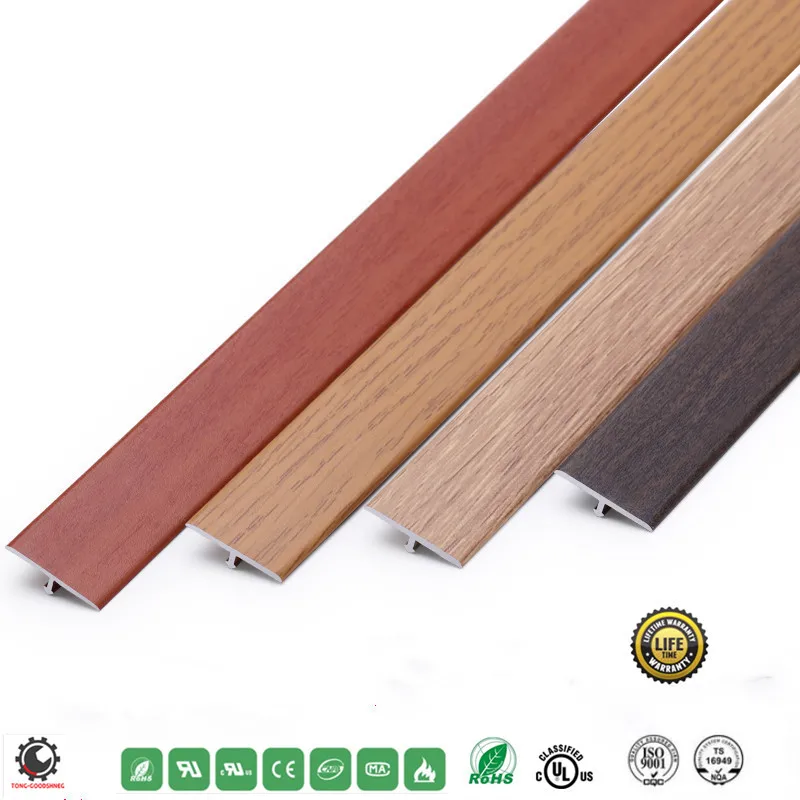 Thickened Aviation Aluminum Wood Floor Trimming Strips,T-shaped Tile Buckle Strips,Threshold Strips,Stone Door Openings,Seams