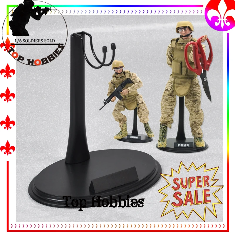 1/6 Scale Accessories Adjustable Display Stand U-Shape Universal Bracket Holder Stable Frame F 12" Dolls Action Figures Scene