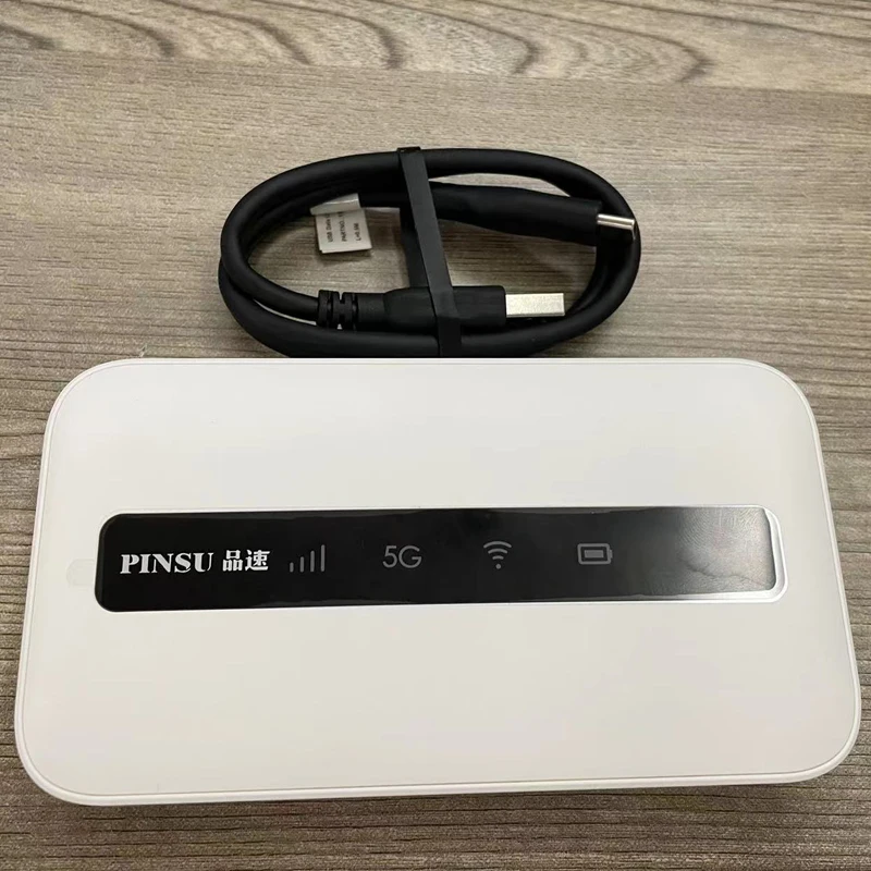 Mới Mở Khóa PINSU R100 5G Router Wi-Fi 6 Dual-Core NSA + SA Lưới Repeater Mở Rộng Qualcomm SDX55 Modem Pin 3600 MAh