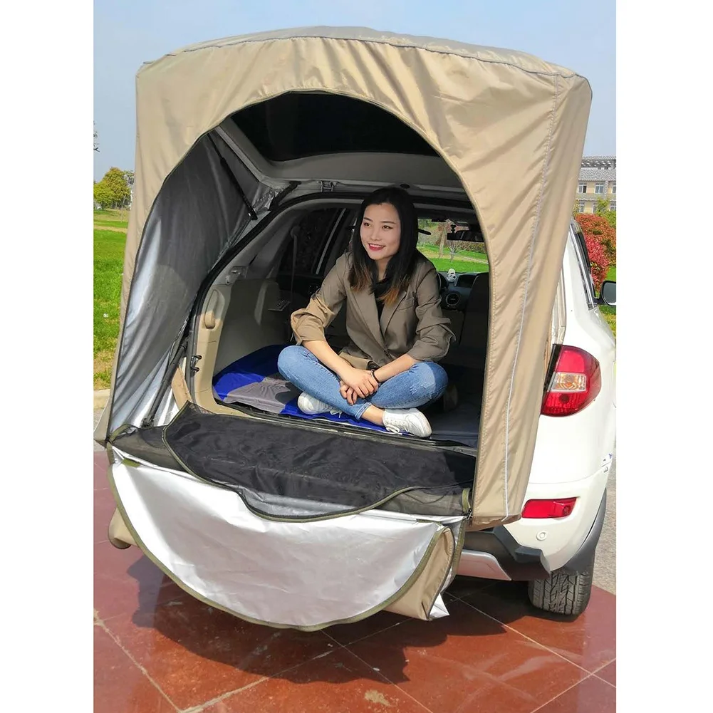 Car Rear  Tent  OutdoorRoof   Equipment Camping Canopy Tail Ledger Picnic Awning For BMW X5 SUV Only